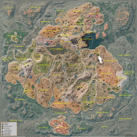 path of titans map with names|Update history .